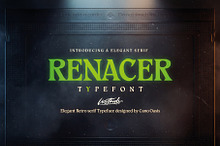 RENACER | Future serif Font