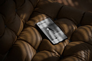 Leather Seat Smartphone Mockup, a Mockup by McLittle Stock (Thumbnail 1 of 3)