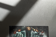 Haunted Halloween Backgrounds, a Seasonal Illustration by pictures for you (Thumbnail 15 of 17)