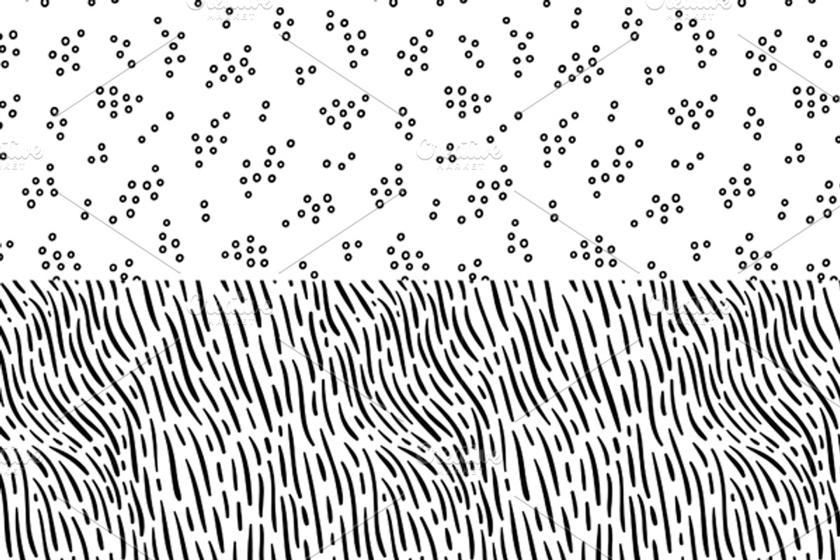 Scribble patterns, a Pattern Graphic by Stolenpencil (Photo 2 of 5)
