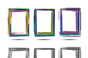 Bundle Watercolor Frame Border, a Texture Graphic by MRI STUDIO (Thumbnail 3 of 16)