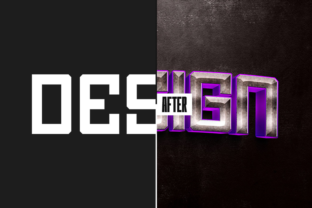 Sword Text Effect, a Layer Style Add-On by dokudokunomi (Photo 3 of 4)