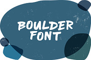 BOULDER - Font, a Font by Lettering Supply Co. (Thumbnail 1 of 4)