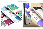 ALL 3D iPHONE MOCK-UP BUNDLE VOL-2, an iPhone Mockup by Graphicsworld125 (Thumbnail 10 of 20)