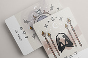 Tarot Deck, Yoga & Mindfulness, an Illustration by Camara Design (Thumbnail 2 of 11)