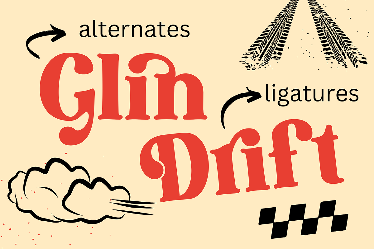 Glovin Tribe - Modern Display Font, a Serif Font by BearyType Studio (Photo 3 of 8)