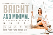 Bright and Minimal Lightroom Presets, a Preset Add-On by AAA Presets (Thumbnail 1 of 16)