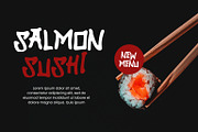 Itedory Osaka - Japanese Style Font, a Sans Serif Font by Agung Kreatif (Thumbnail 5 of 5)