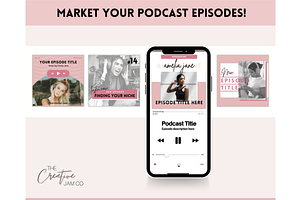 15 Podcast COVER ART Templates