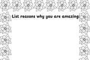 Beautiful A to Z Affirmation Colorin, a Healthcare Illustration by Noorist (Thumbnail 3 of 53)