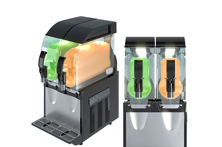Slush machine SPM LUCE IPRO 2 M, an Object 3D Model by Archidizer
