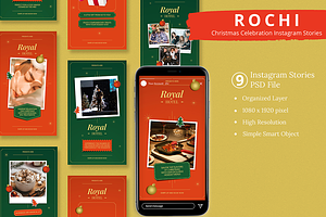 Christmas Celebration Instagram canv, a Social Media Template by Attype