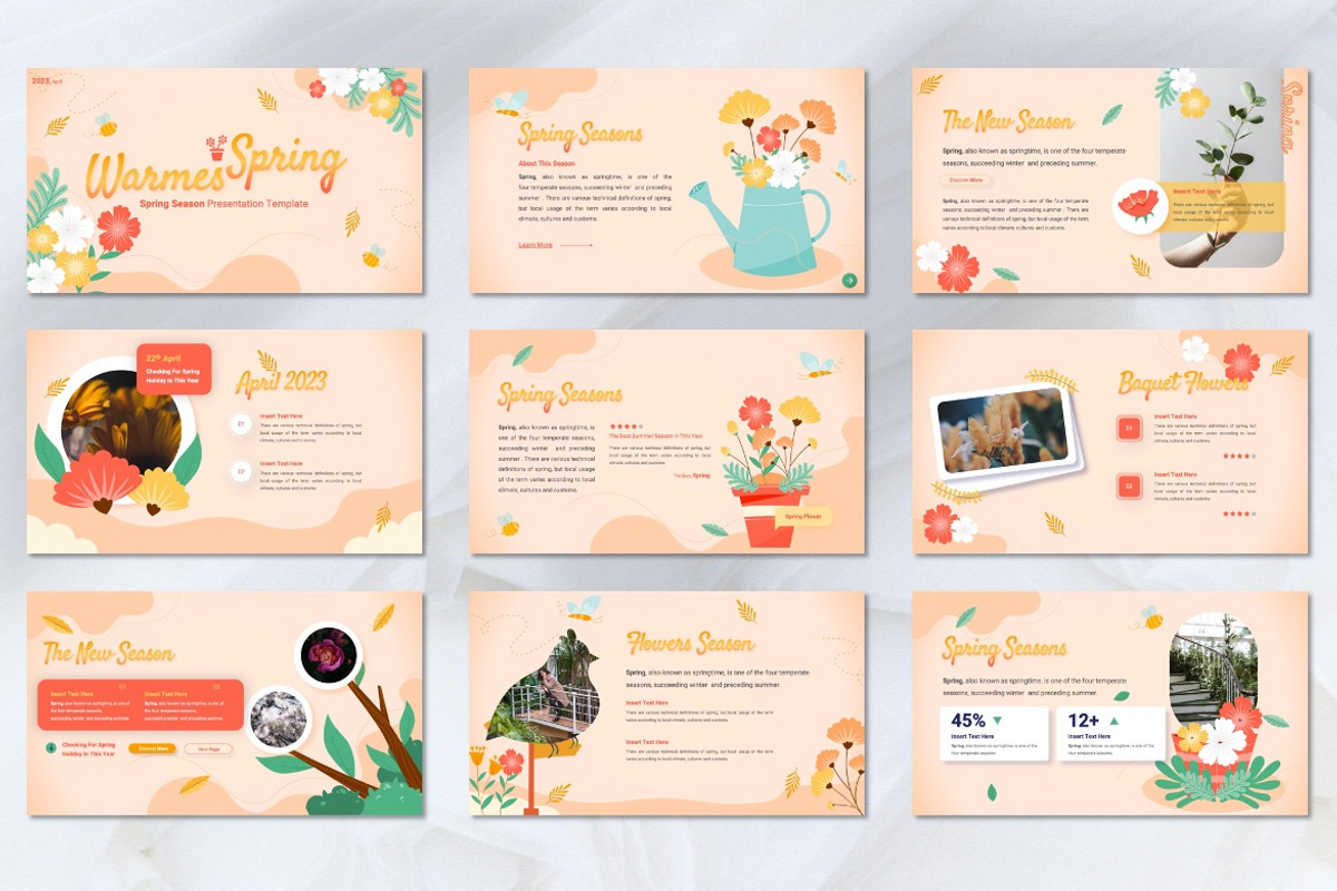 Warmes - Spring Season Keynote, a Presentation Template by Dhabee (Photo 3 of 8)
