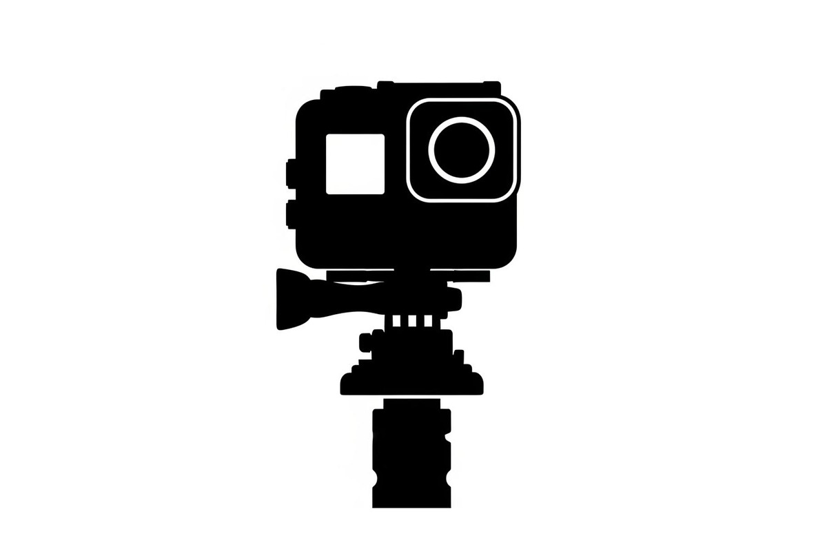 60 Action Camera Silhouette Icon, an Illustration by Artivon (Photo 43 of 61)