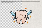 Set of teeth dentistry 15 PNG, a Healthcare Illustration by LOKSKIH (Thumbnail 2 of 4)