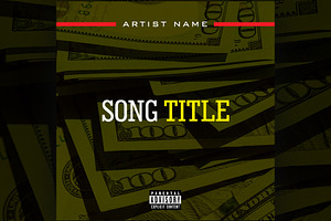 Music / Album Art Cover, a Marketing Template by quinticdesigns