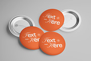 Circle Pin Button Mockup, a Product Mockup by graphicook (Thumbnail 2 of 4)