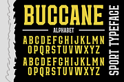 Buccane - A Modern Sport Font, a Slab Serif Font by Marvadesign (Thumbnail 2 of 6)