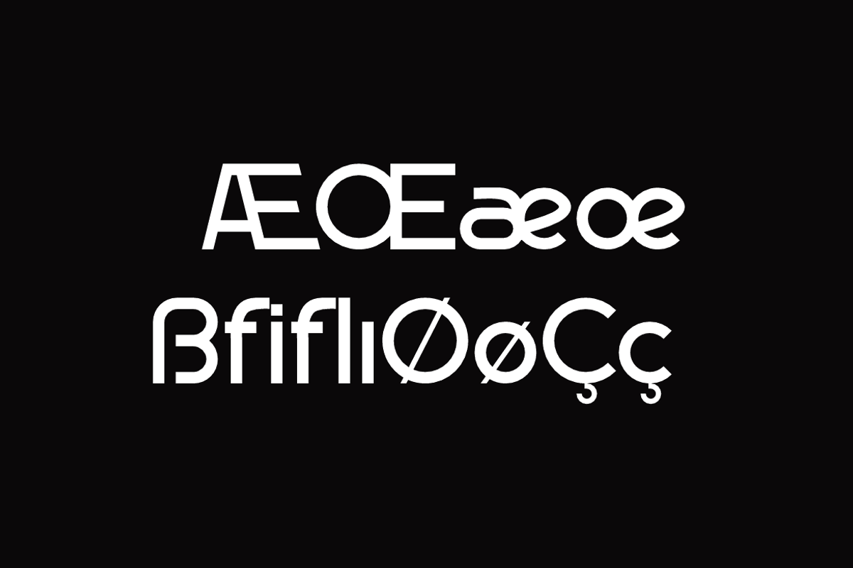 Gumoye Modern Experimental Bold Font, a Sans Serif Font by QR Design Studio (Photo 7 of 11)