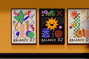 BALANCE: Contemporary Posters, a Poster Template by oxygen_8 (Thumbnail 1 of 9)