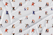 Couples dance seamless pattern, a Pattern Graphic by Good Studio (Thumbnail 4 of 4)