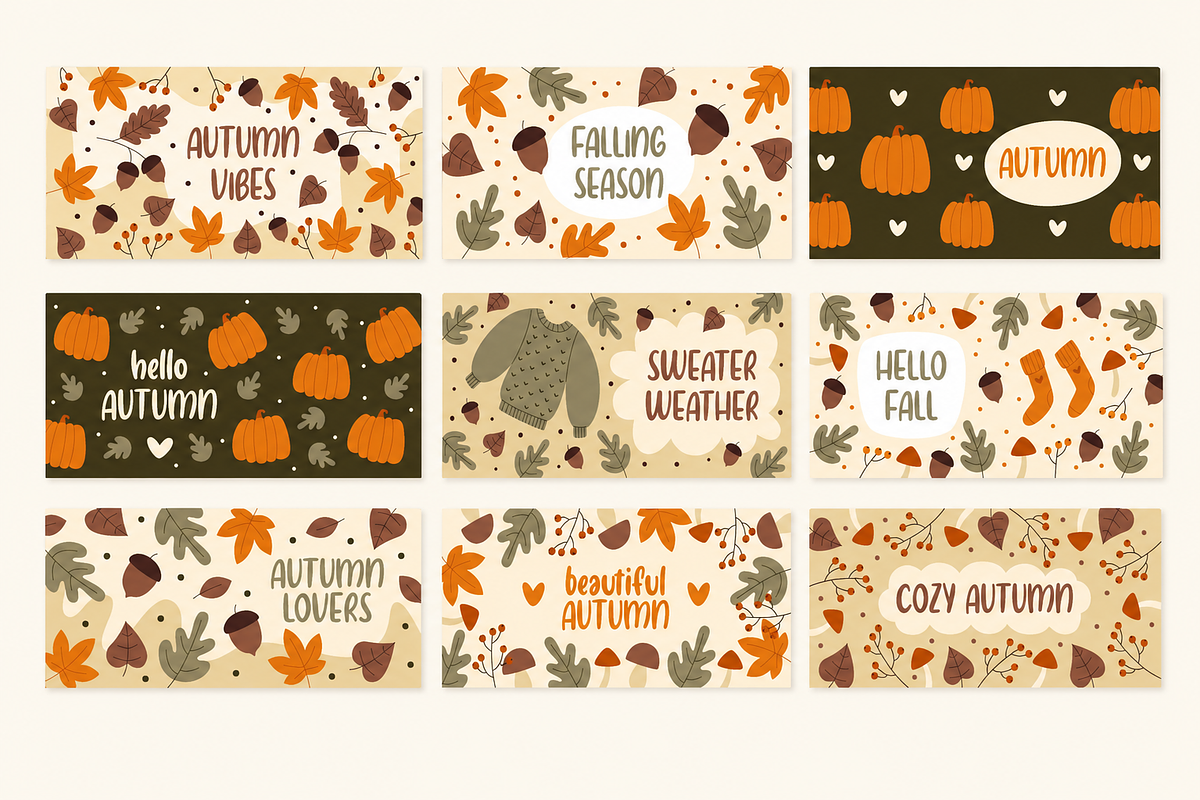 Cozy Fall Clipart Bundle, a Seasonal Illustration by Anna Studio (Photo 12 of 13)