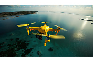compact technology yellow ai, a Technology Photo by pikepicture