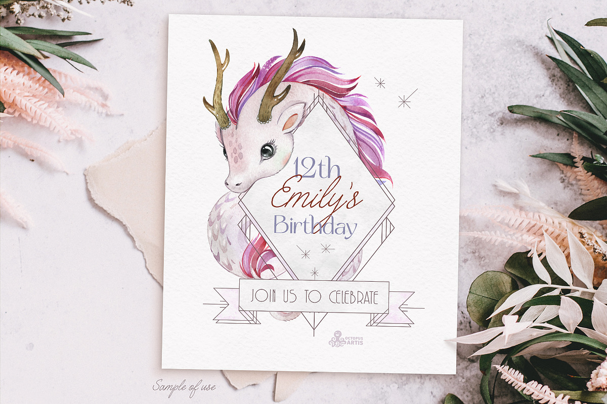 Magical Creatures Collection, an Illustration by OctopusArtis (Photo 3 of 9)