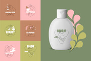 Floral Line Art Beauty Branding Kit, a Branding & Logo Template by Lettering_Logo (Thumbnail 3 of 19)
