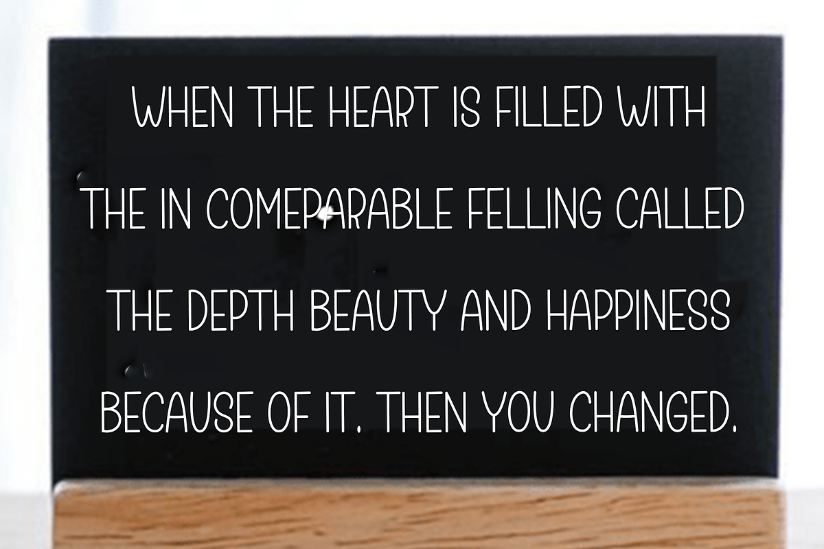 Balloon, a Sans Serif Font by FreshTypeINK (Photo 6 of 7)