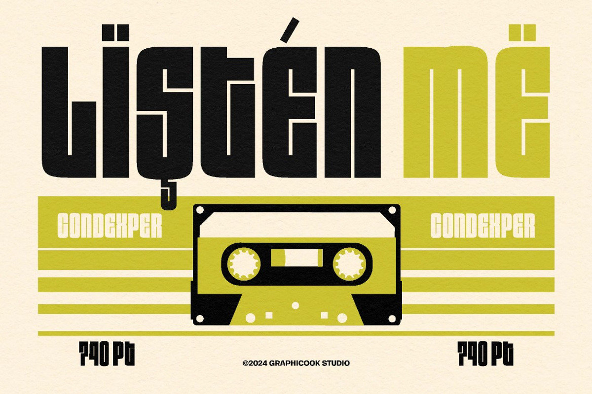 Condexper, a Sans Serif Font by graphicook (Photo 8 of 10)