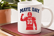 Drake Maye New England Football PNG, a Graphic by Vector Portal (Thumbnail 2 of 6)