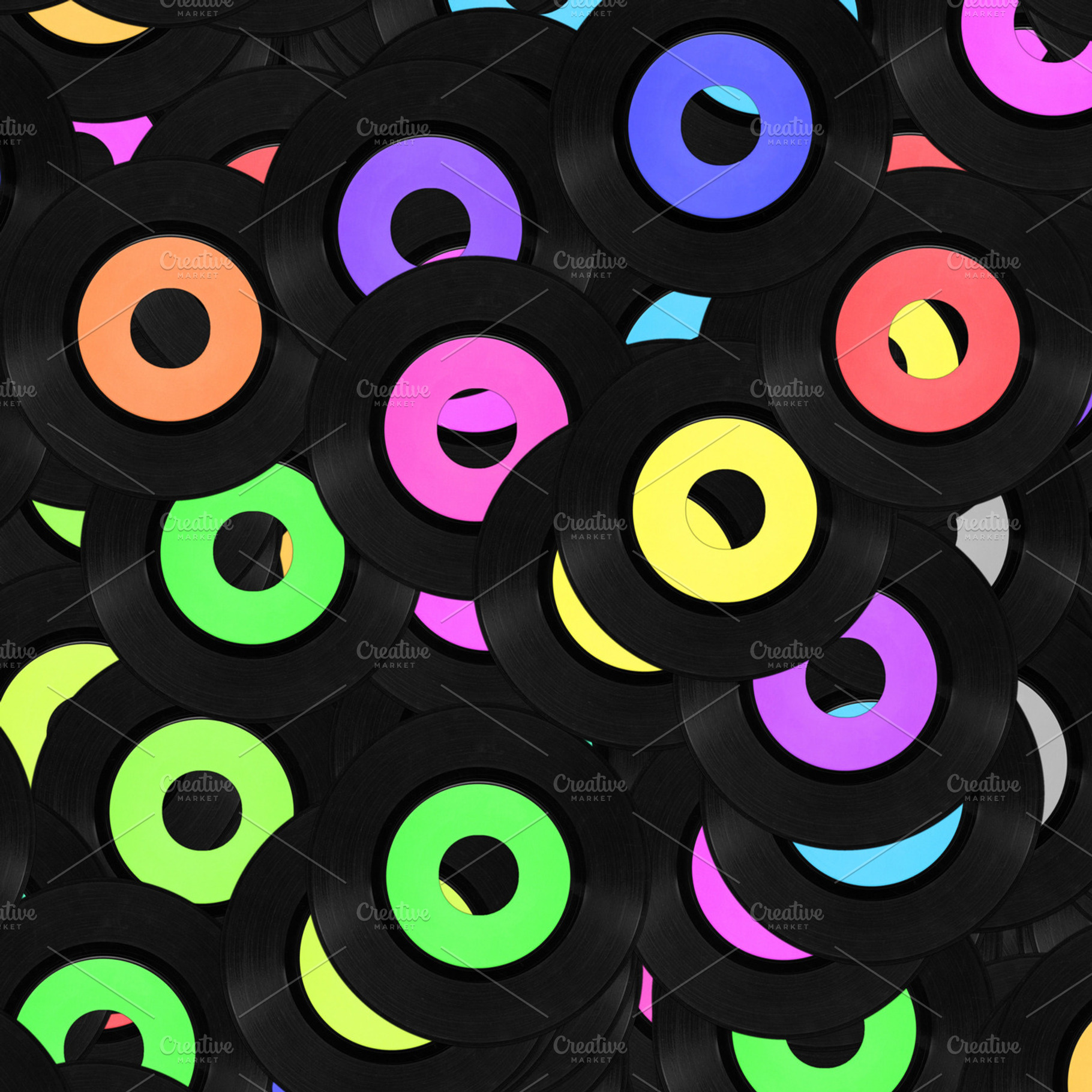 Record Stock Picture