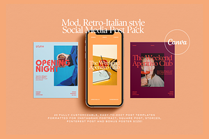 Premium Social Media Pack For Canva