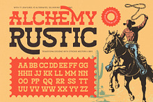 Alchemy Rustic Western Serif Font