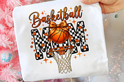 Retro Basketball Mom Life PNG,, an Illustration by CreationArt (Thumbnail 6 of 9)
