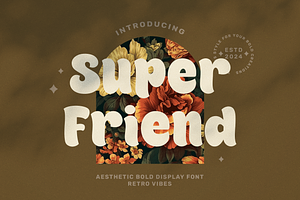 Super Friend - Fancy Bold Font