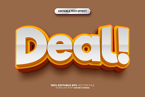Deal 3D Editable Text Effect, a Layer Style Add-On by Md Jahidul99