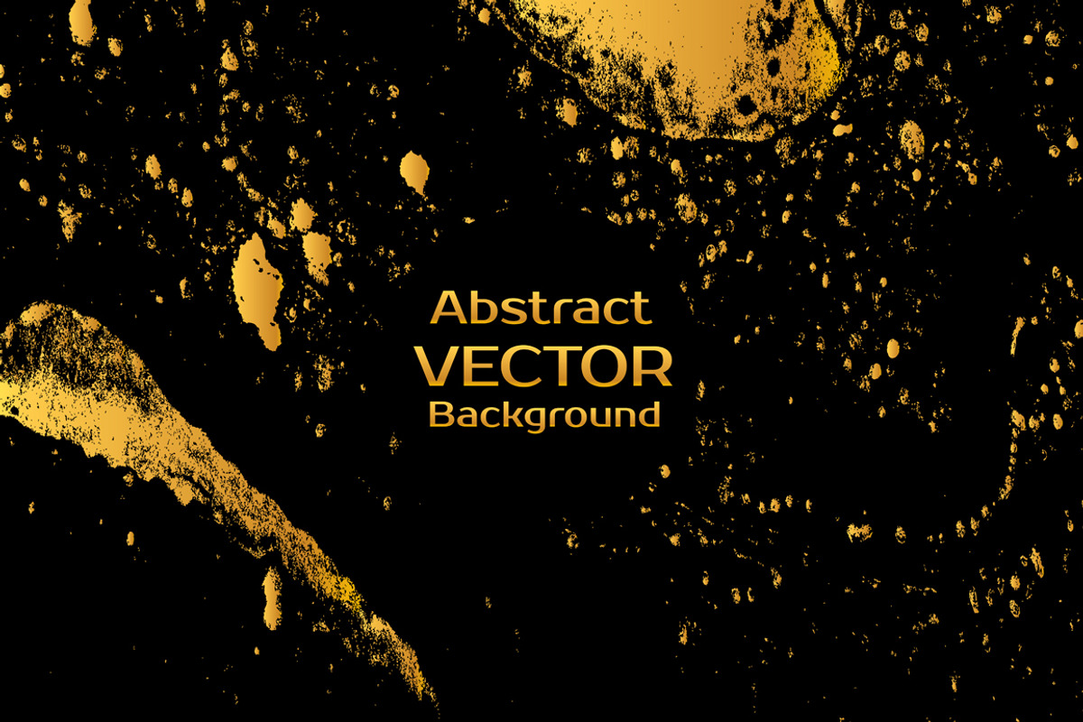 MARBLE GOLD ON BLACK Vector Textures, a Texture Graphic by ekaart (Photo 7 of 11)