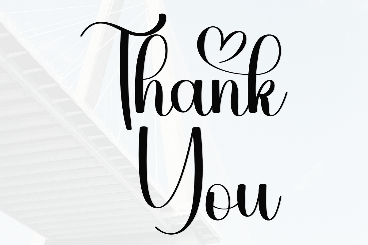 Bridge, a Handwritten Font by InermediaSTUDIO (Photo 7 of 8)