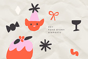 Whimsy bits. Christmas illustrations, an Object Graphic by kondratya (Thumbnail 2 of 12)