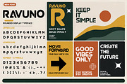 Ravuno, a Sans Serif Font by Pitchlook.Studio (Thumbnail 3 of 4)