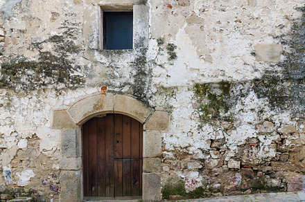 Door in old stone house featuring aged, alley, and ancient, an Architecture Photo by Fotoeventis