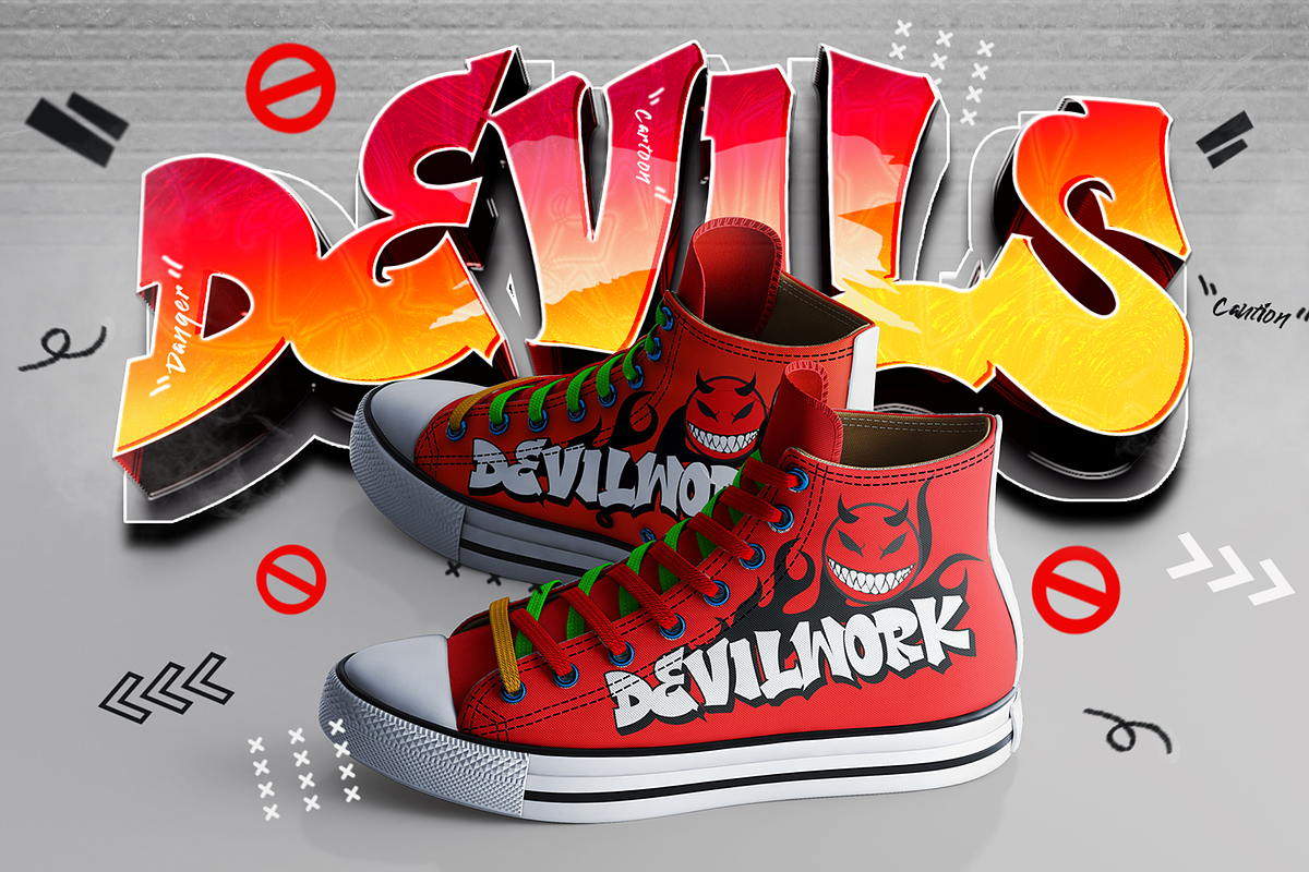 Thorm Block - Graffiti Font, a Blackletter Font by figuree studio (Photo 4 of 8)