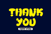Gasho Crosy - Paint Font, a Sans Serif Font by Iqsiart Studio (Thumbnail 7 of 7)