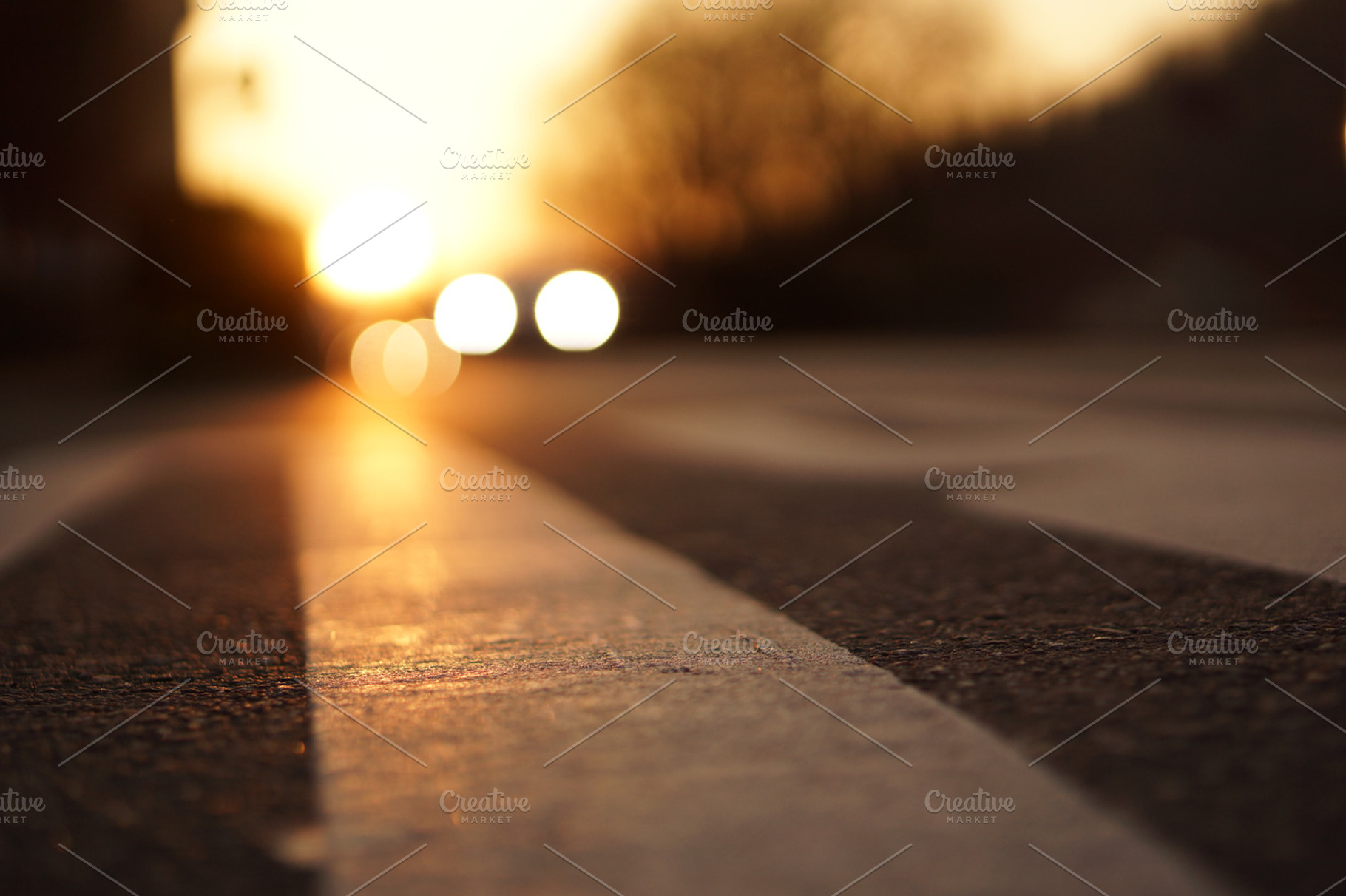 Traffic dawn featuring street, traffic, and sunlight, a Transportation Photo by ateliervonau