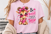 Be Yourself Cute Giraffe Sublimation, a Seasonal Illustration by Rose Art (Thumbnail 3 of 4)