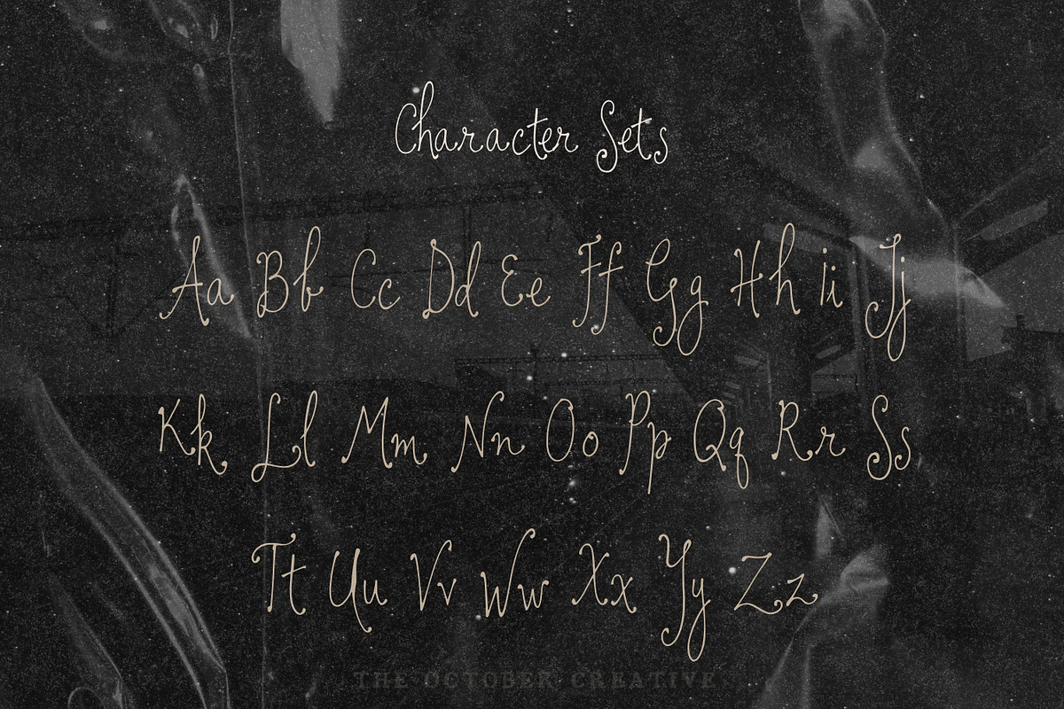 I Kept Your Letters Script Font, a Script Font by The October Creative (Photo 3 of 8)