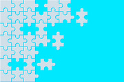 Puzzle pieces background, a Background Graphic by Volyk (Thumbnail 2 of 5)