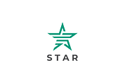 Star Geometric Lines Logo Design, a Branding & Logo Template by yopie (Thumbnail 1 of 3)